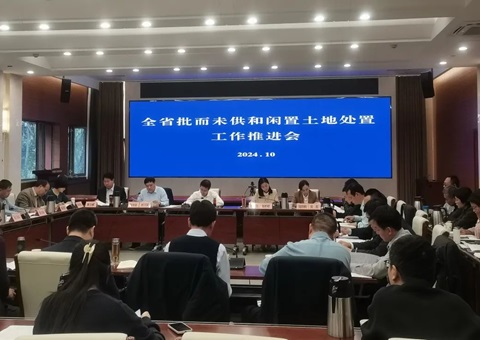 河南省推进全省批而未供和闲置土地处理事情