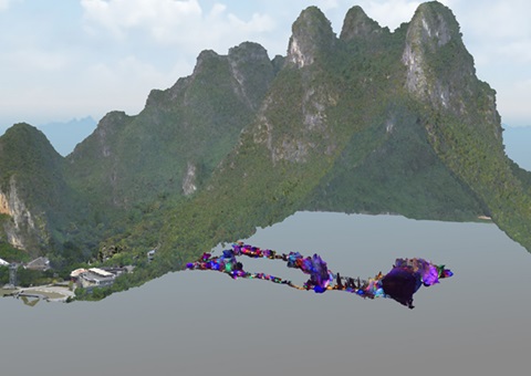 “无接触”考古新突破：：：广西实景三维手艺助力科考效率极大提升